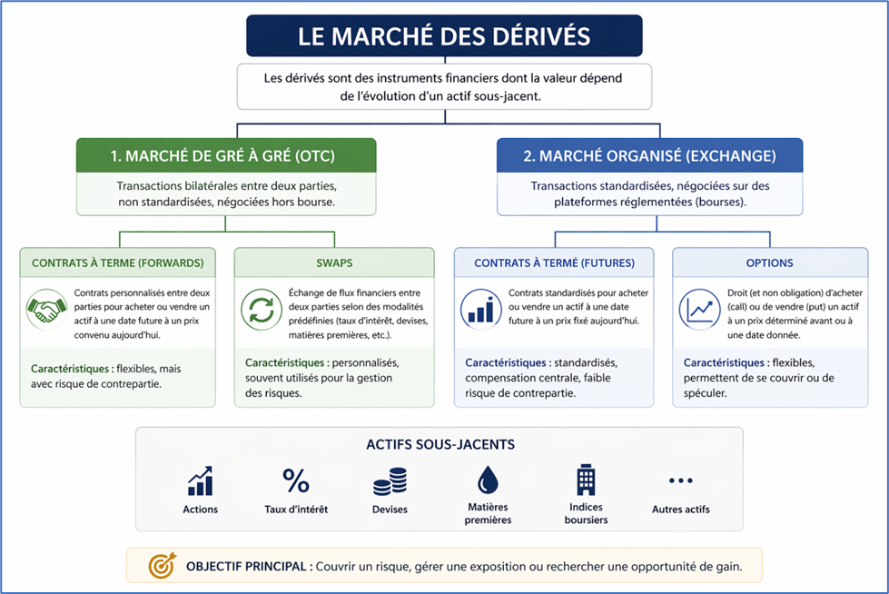 Le marché des dérivés
