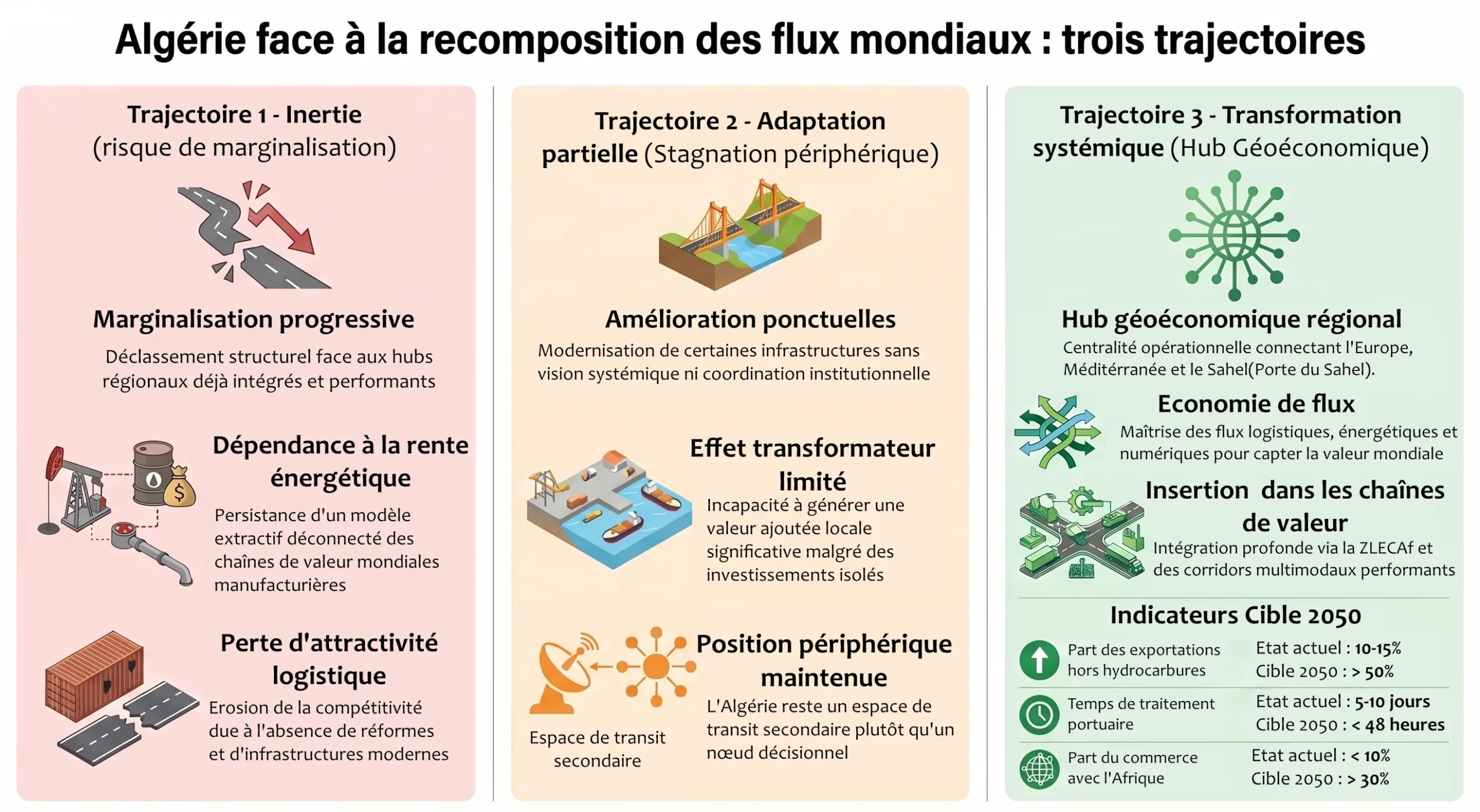 Algérie face à la recomposition des flux