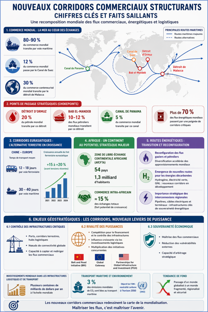 Nouveaux corridors commerciaux