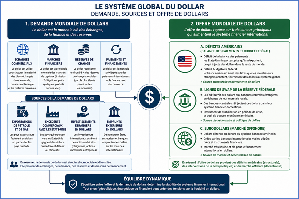 Le système global du dollar