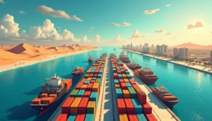 Port maritime moderne
