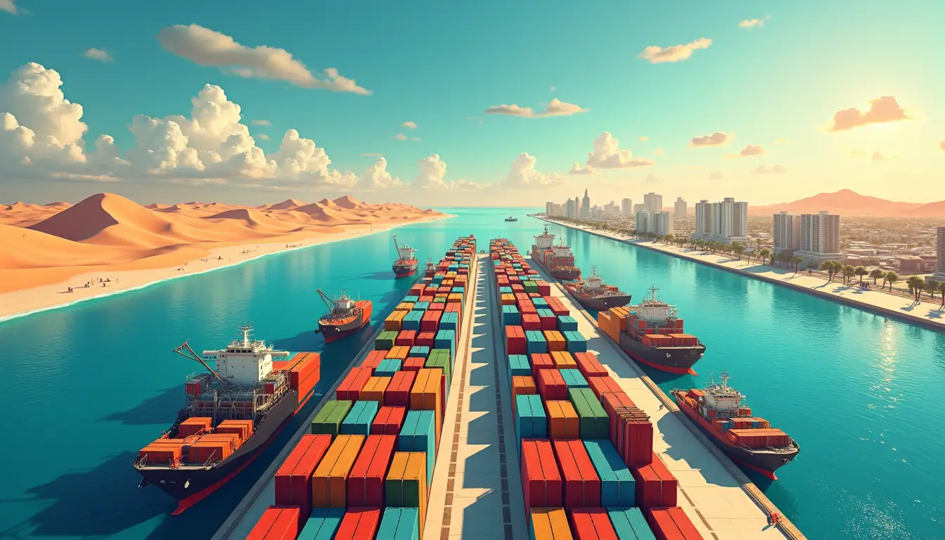 Port maritime moderne